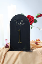 DOME TABLE NUMBER