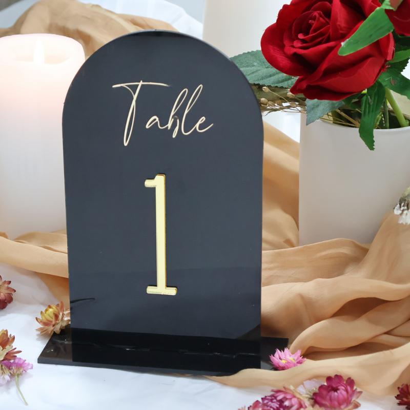 DOME TABLE NUMBER